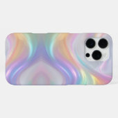 Coque iPhone 16 Pro Max Vagues de Lumière (Verso Horizontal)