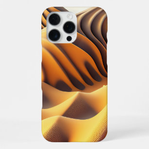 Coque iPhone 16 Pro Max Vagues d'Or