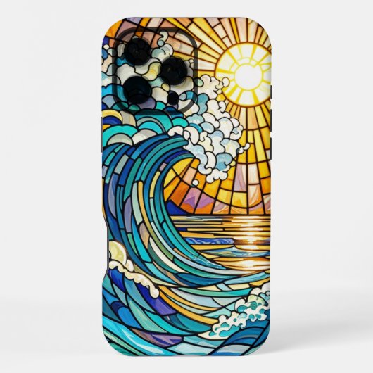 Coque iPhone 16 Pro Max Vagues radieuses – Libérez la beauté côtière (Verso)