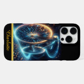 Coque iPhone 16 Pro Max Vélo frappant, conçu de manière complexe (Verso Horizontal)