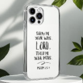 Coque iPhone 16 Pro Max Verset de la Bible moderne