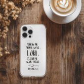 Coque iPhone 16 Pro Max Verset de la Bible moderne