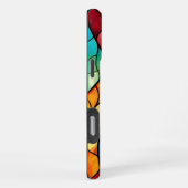 Coque iPhone 16 Pro Max Vibrant verre Abstrait (Côté droit)