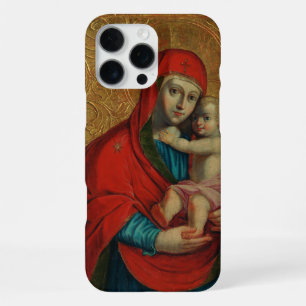 Coque iPhone 16 Pro Max Vierge Marie et Enfant Jésus par Jan Rombauer