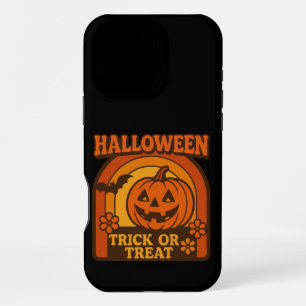Coque iPhone 16 Pro Max Vintage 1970 Trick or Treat Halloween