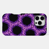 Coque iPhone 16 Pro Max Violet Gridlock (Verso Horizontal)