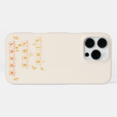 Coque iPhone 16 Pro Max Vivez Amour Riez Mignon Notedry (Verso Horizontal)