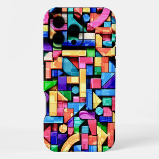 Coque iPhone 16 Pro Max Vivid Geometric Flow