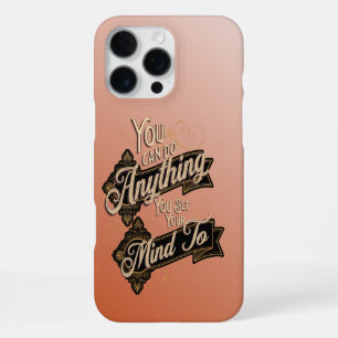 Coque iPhone 16 Pro Max Vous Pouvez Faire N'Importe Quoi Citer Terracotta
