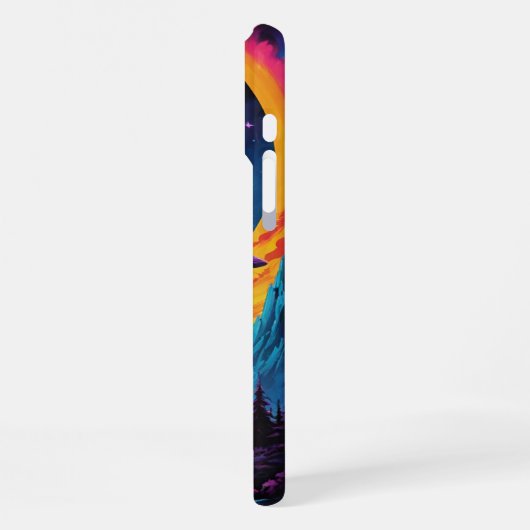 Coque iPhone 16 Pro Max Voyage en champignon 2 (Côté gauche)