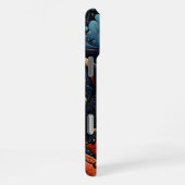 Coque iPhone 16 Pro Max Whale Symphony : Ocean's Motion (Côté droit)