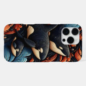 Coque iPhone 16 Pro Max Whale Symphony : Ocean's Motion (Verso Horizontal)