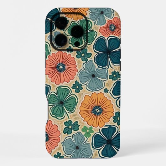 Coque iPhone 16 Pro Max Wildflowers Harmonious Tones (Verso)
