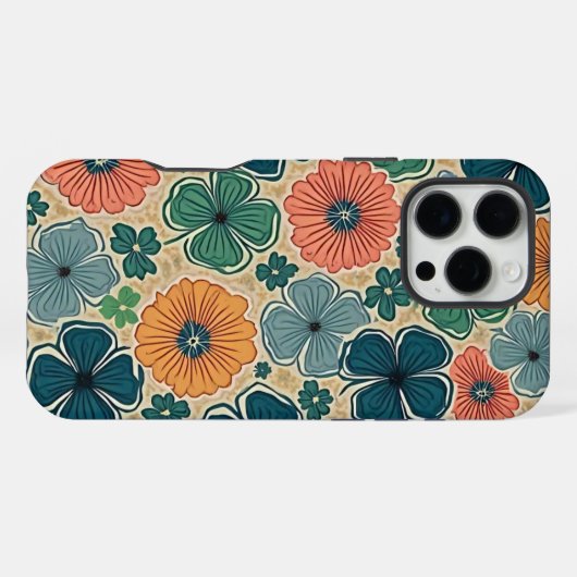 Coque iPhone 16 Pro Max Wildflowers Harmonious Tones (Verso Horizontal)