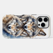 Coque iPhone 16 Pro Max Wolf Wolf Faune Nature animale (Verso Horizontal)