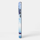 Coque iPhone 16 Pro Max Yéti de Noël/hiver mignon (Côté gauche)