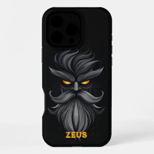 Coque iPhone 16 Pro Max Zeus Noir Fâché