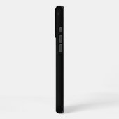 Coque iPhone 16 Pro Max Zeus Noir Fâché (Côté gauche)