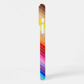Coque iPhone 16 Pro Max Zig Zag Arc-en-ciel (Côté gauche)