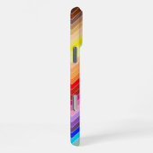 Coque iPhone 16 Pro Max Zig Zag Arc-en-ciel (Côté droit)
