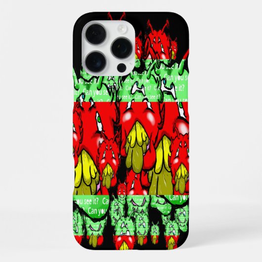 Coque iPhone 16 Pro Max Zippy Trippy Alien Dazs (Verso)