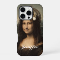 Mona Lisa avec chat endormi
