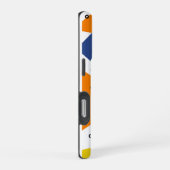 Coque iPhone 16 Pro Monogramme Abstrait Triangles Modernes  (Côté droit)