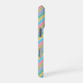 Coque iPhone 16 Pro Monogramme Diagonal Diagonal cool Élégant (Côté droit)