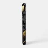 Coque iPhone 16 Pro Motif complexe de la peau d'un serpent (Côté gauche)