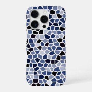Coque iPhone 16 Pro Motif cool en verre teint bleu