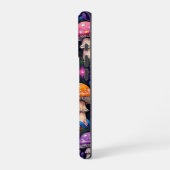 Coque iPhone 16 Pro "Motif de champignons psychédéliques (Côté gauche)