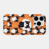 Coque iPhone 16 Pro Motif de chat adorable (Verso Horizontal)