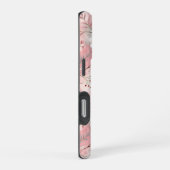 Coque iPhone 16 Pro Motif de fleurs Sakura rose (Côté droit)