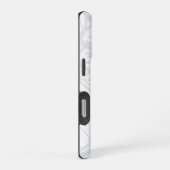 Coque iPhone 16 Pro Motif de fond blanc transparent (Côté droit)