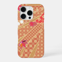 Motif de kimono automne