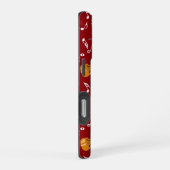 Coque iPhone 16 Pro Motif de note de musique de violon (Côté droit)