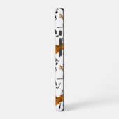 Coque iPhone 16 Pro Motif de note de musique de violon (Côté gauche)