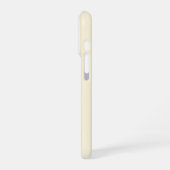 Coque iPhone 16 Pro Motif de rayure verticale de couleur douce (Côté gauche)