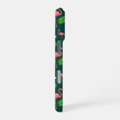Coque iPhone 16 Pro Motif Flamant Tropical (Côté droit)