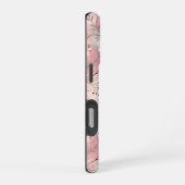 Coque iPhone 16 Pro Motif fleur de sakura rose (Côté droit)