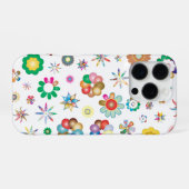 Coque iPhone 16 Pro Motif floral (Verso Horizontal)