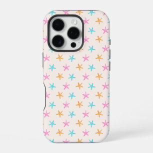 Coque iPhone 16 Pro Motif joli d'étoile de mer tropicale