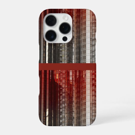 Coque iPhone 16 Pro Motif Moderne Architectural (Verso)