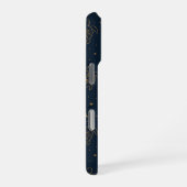 Coque iPhone 16 Pro Motif Nuit Tortue Céleste (Côté droit)