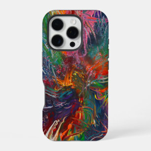 Coque iPhone 16 Pro Moulin à vent du spectre de couleur