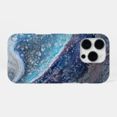 Coque iPhone 16 Pro Natural Attraction 2 Blue Geode Phone Case (Verso Horizontal)