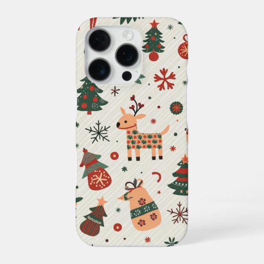Coque iPhone 16 Pro Noël (Verso)