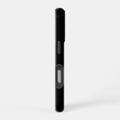 Coque iPhone 16 Pro Noir 4 Luxe iPhone 16 Pro, Aigrette neigeuse (Côté droit)