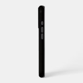 Coque iPhone 16 Pro Noir 4 Luxe iPhone 16 Pro, Aigrette neigeuse (Côté gauche)