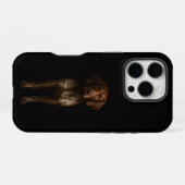 Coque iPhone 16 Pro Noir 4 Luxe iPhone 16 Pro, Chien Pointer Allemand (Verso Horizontal)